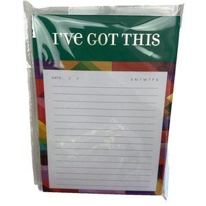 I've Got This Weekly Planner Notepad 120 pages Tare-away Brand New